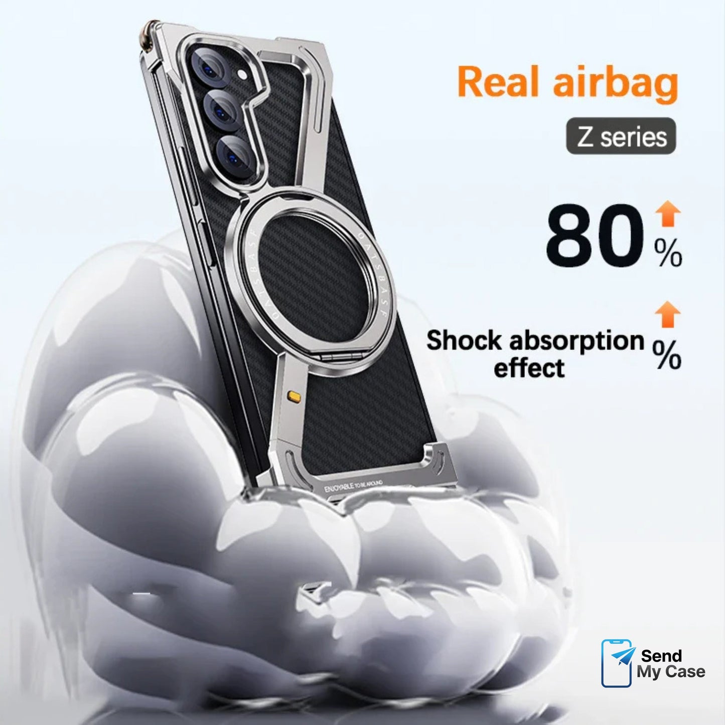 Samsung Galaxy Z Fold 7 Magnetic Ring Stand Case