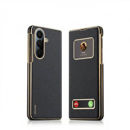 Samsung Galaxy Z Fold 7 Smart View Leather Case
