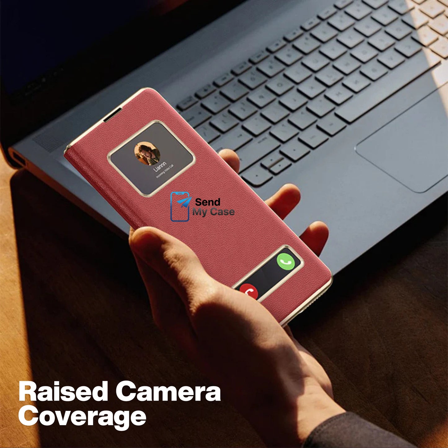 Samsung Galaxy Z Fold 7 Smart View Leather Case