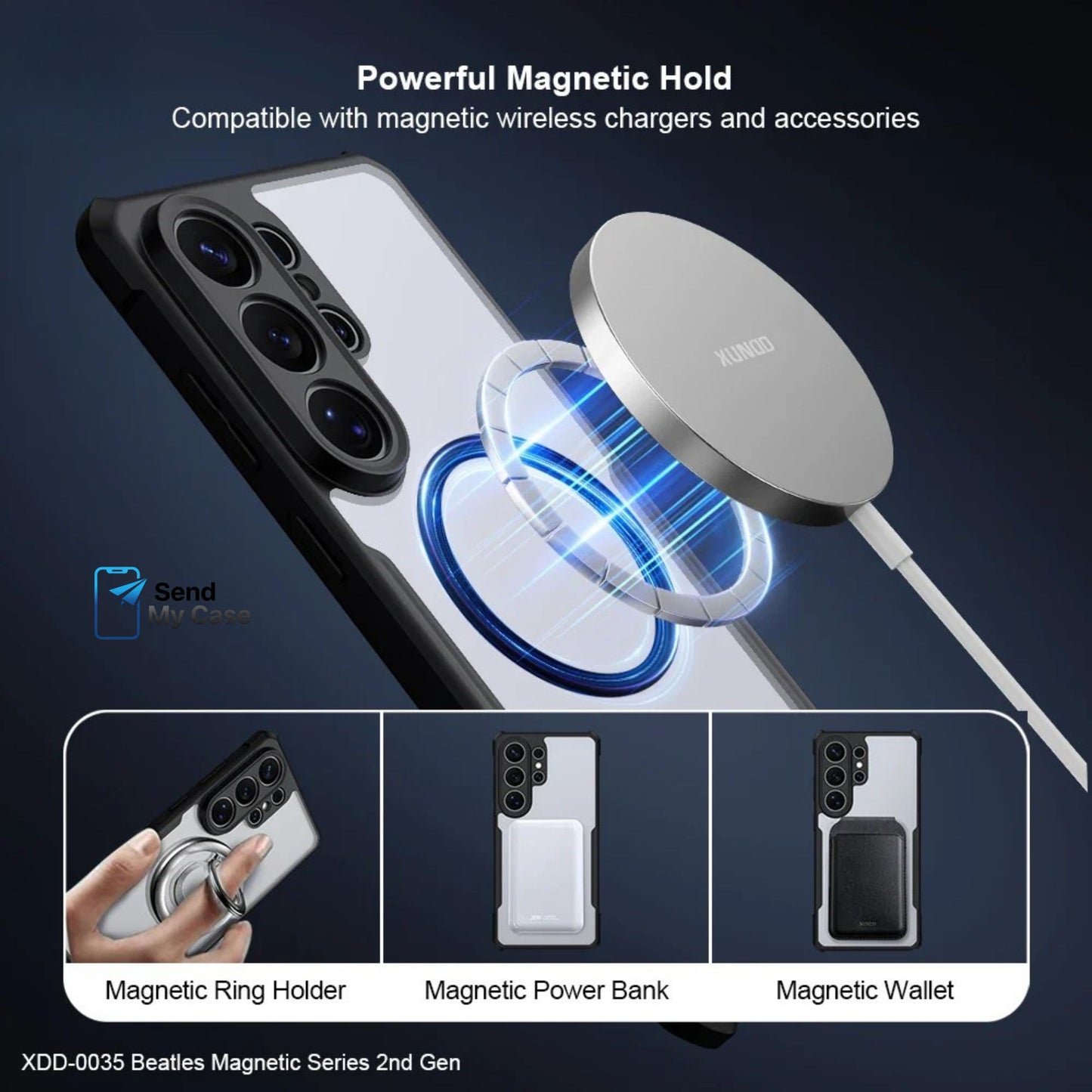Galaxy S26 Ultra Magnetic Ring Case