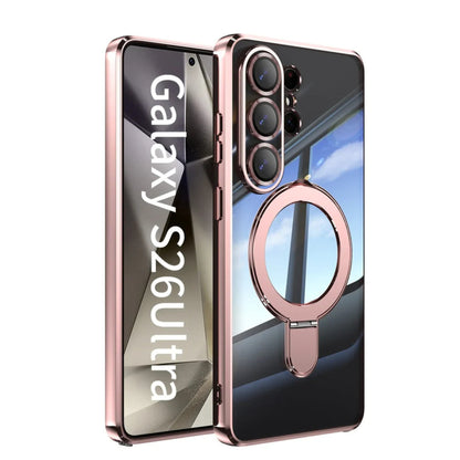Samsung Galaxy S26 Ultra MagSafe Ring Stand Clear Case
