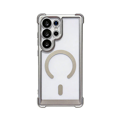 Samsung S26 Ultra Electroplated Matte Magnetic Case
