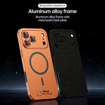 iPhone 17 Pro Max Aluminum Alloy MagSafe Case With Matte Back