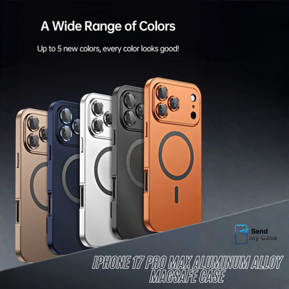 iPhone 17 Pro Max Aluminum Alloy MagSafe Case With Matte Back