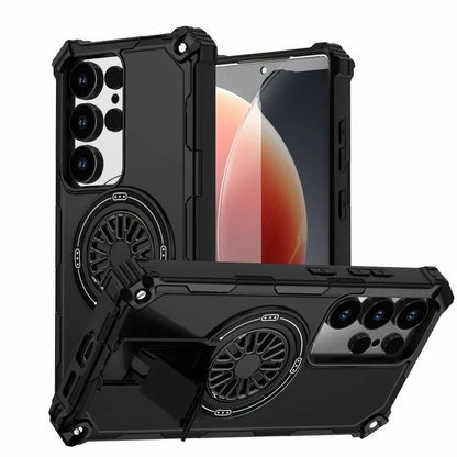Samsung S26 Ultra Magnetic Armor Kickstand Case