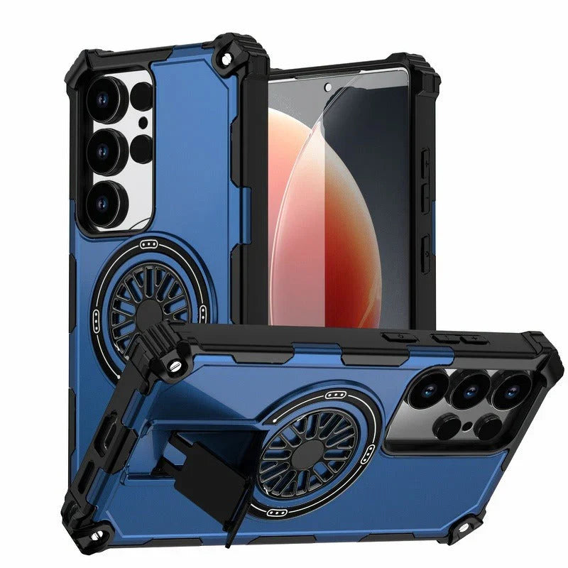 Samsung S26 Ultra Magnetic Armor Kickstand Case