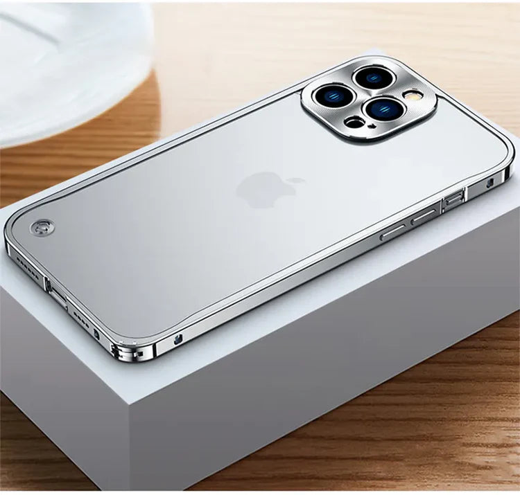 Metal Frame Lens Protection Cover for iPhone - FonKayz