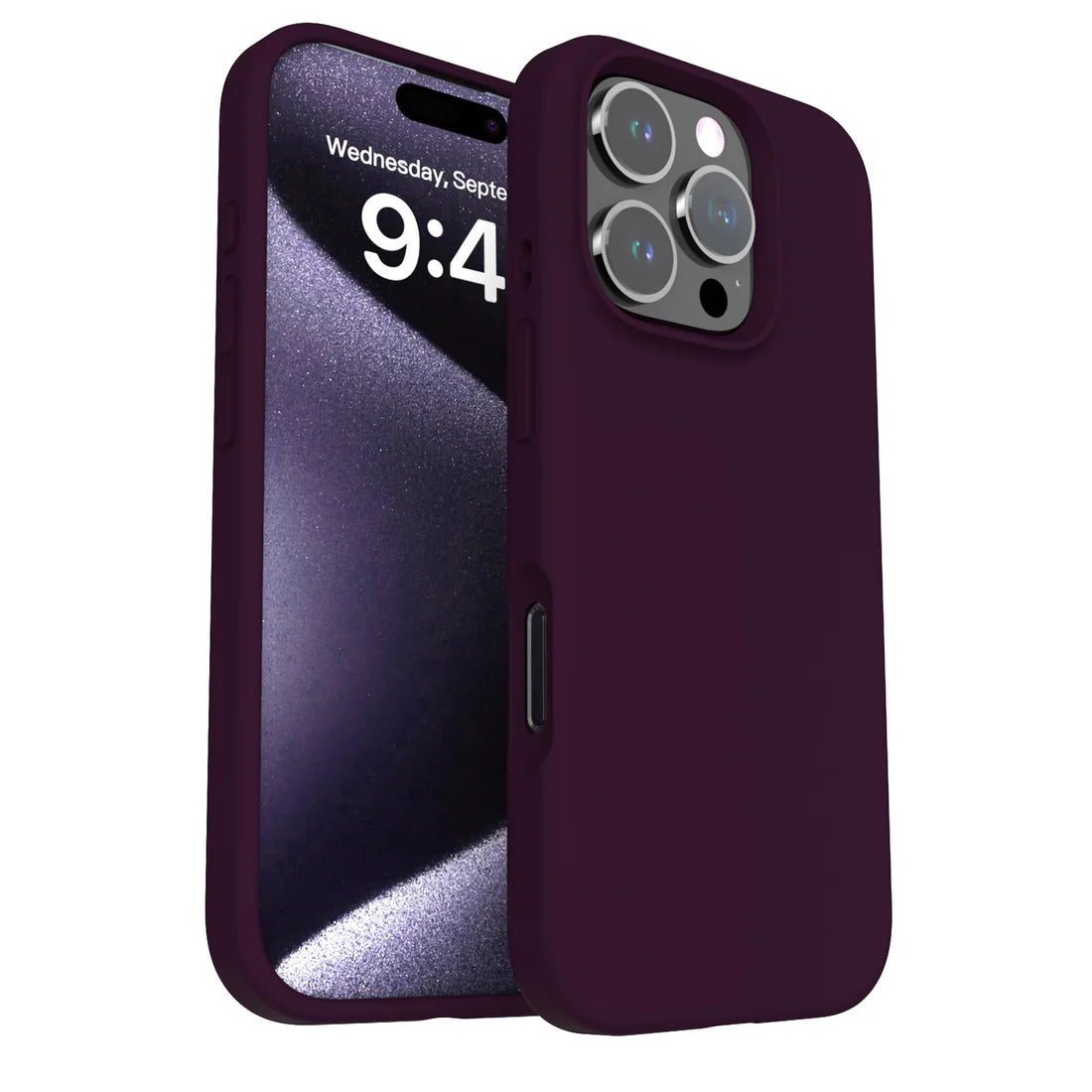 Solid Color Liquid Silicone Cover for iPhone