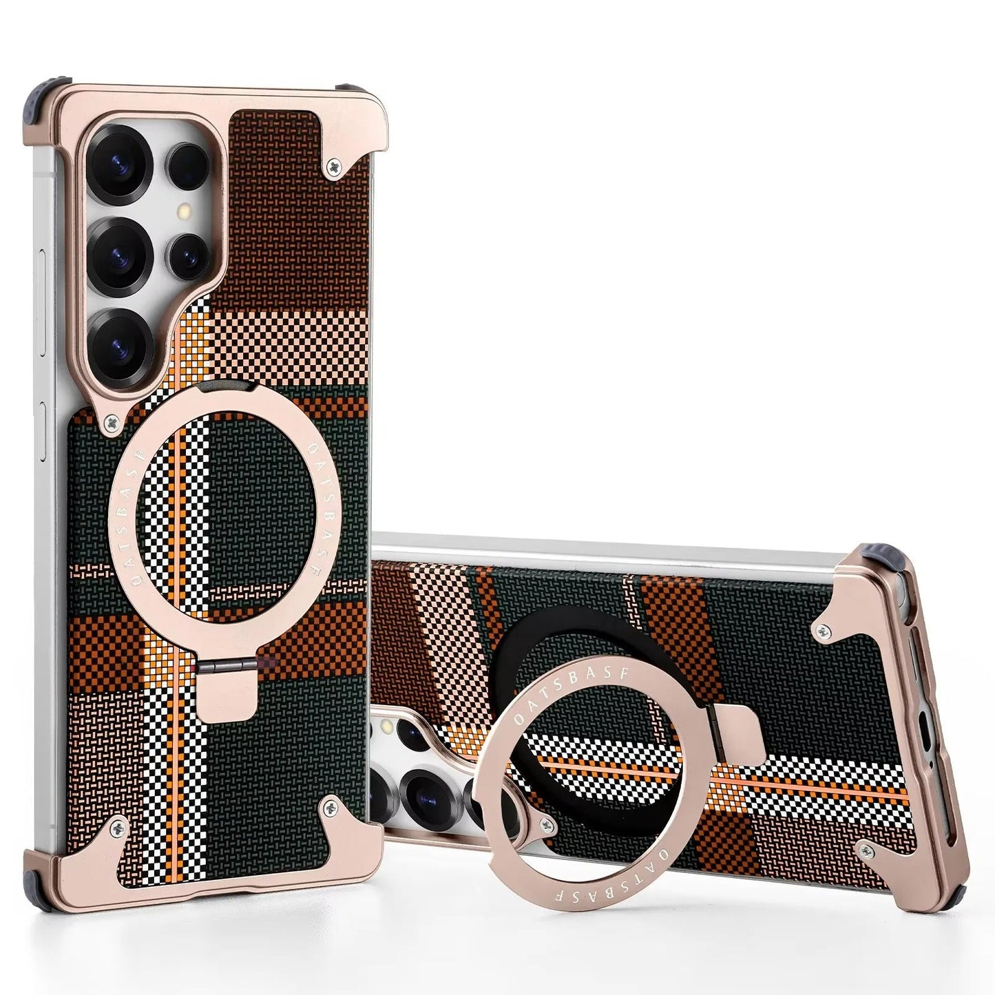 Samsung Galaxy S26 Ultra MagSafe Kickstand Case with 360° Magnetic Ring