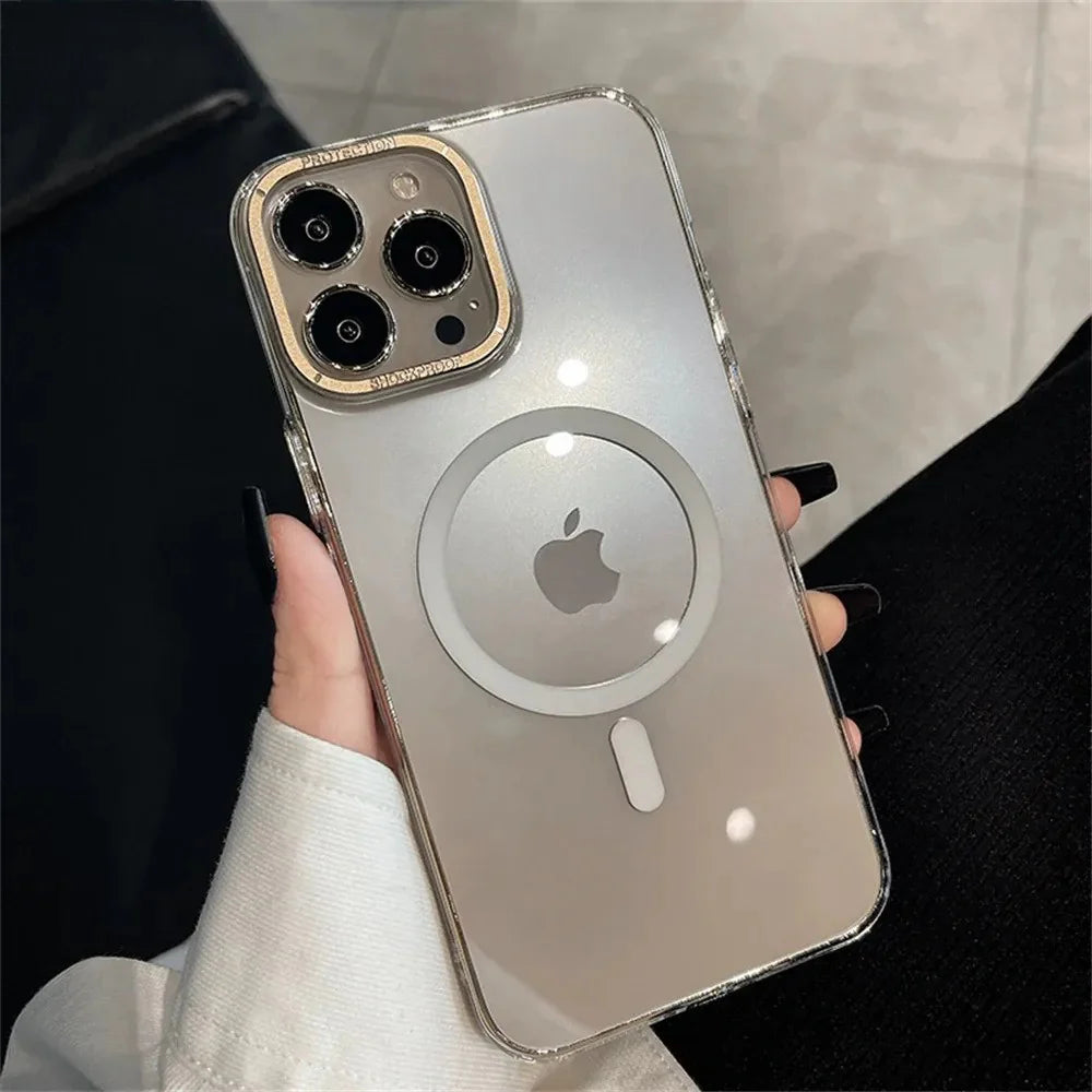 Crystal Ultra-Thin MagSafe Cover for iPhone - FonKayz