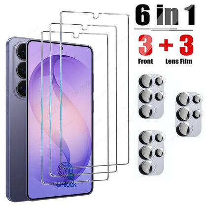 Galaxy S26 Ultra Screen + Camera Lens Protector (6-Pack)