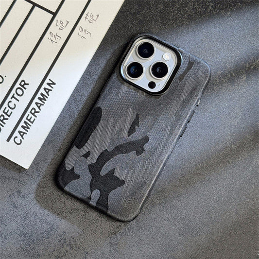 Advanced Camo Leather Cover for iPhone