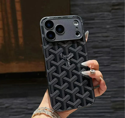 iPhone 17 Pro Max Luxury Monogram Pattern Case