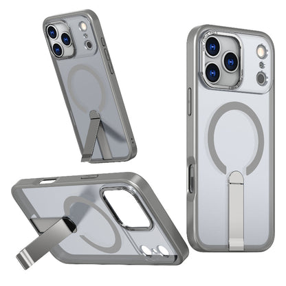 AirStand™ Magnetic Clear Case — Shockproof with Kickstand & MagSafe