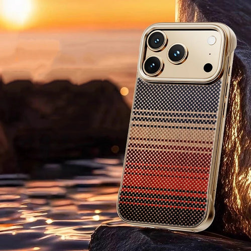 ArmaFrame® – iPhone 17 Series Kevlar Frameless MagSafe Case - FonKayz