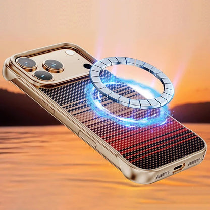 ArmaFrame® – iPhone 17 Series Kevlar Frameless MagSafe Case - FonKayz