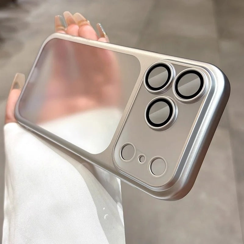 CosmoFrost® – Plating Frosted Translucent Thin Case for iPhone 17 Series - FonKayz