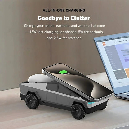 CyberDock X™ – 3-in-1 Rotating MagSafe Charging Station - FonKayz