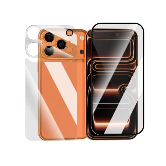 GlazTek – UltraShield 3-in-1 Tempered Glass Kit for iPhone 17 Series - FonKayz