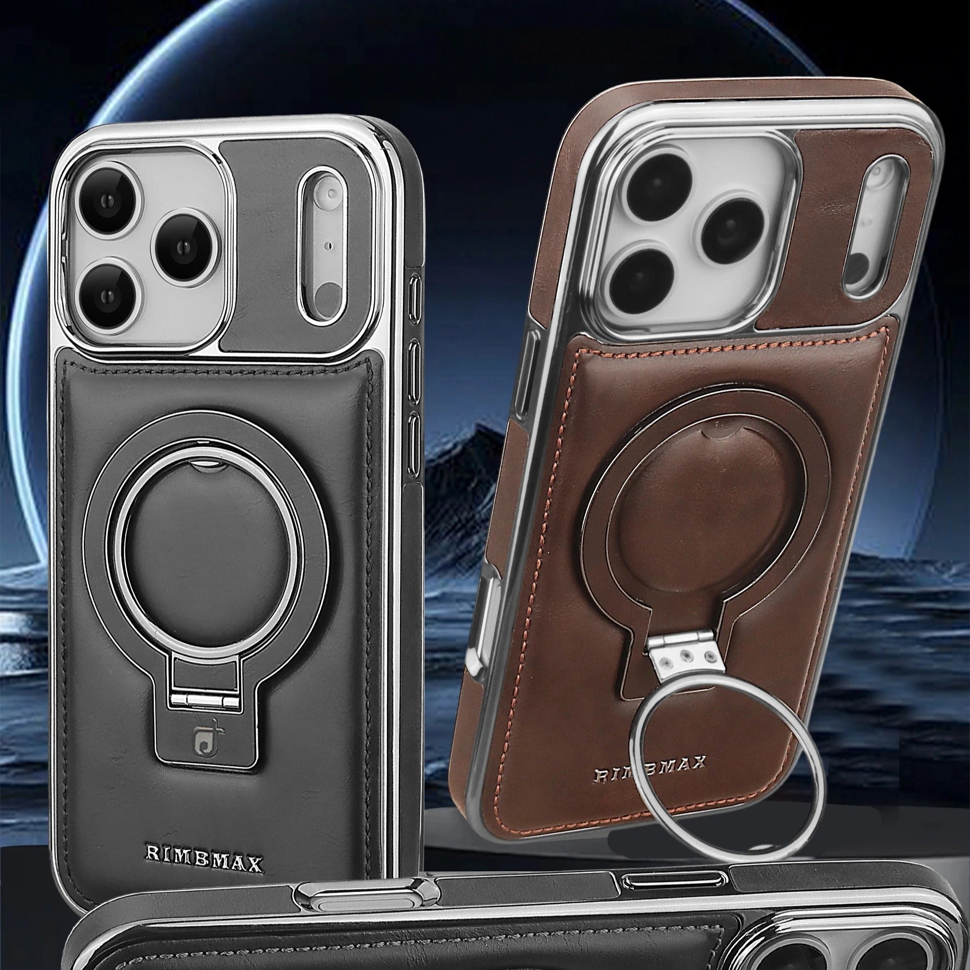 MagLeather® – iPhone 17 Series Luxury PU Leather Case - FonKayz