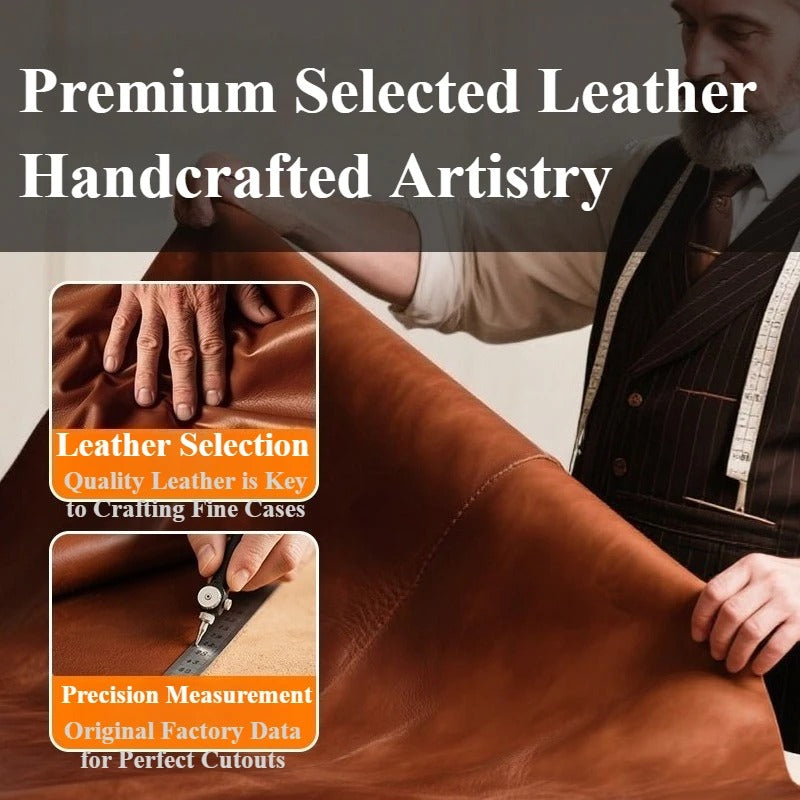 Frameless Magnetic Leather iPhone 17 Pro Max / Pro / Air Case - FonKayz