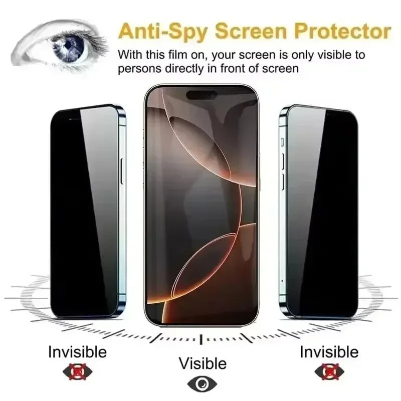 PrivGuard® – 5-Pack iPhone 17 Series Privacy Screen Protectors - FonKayz