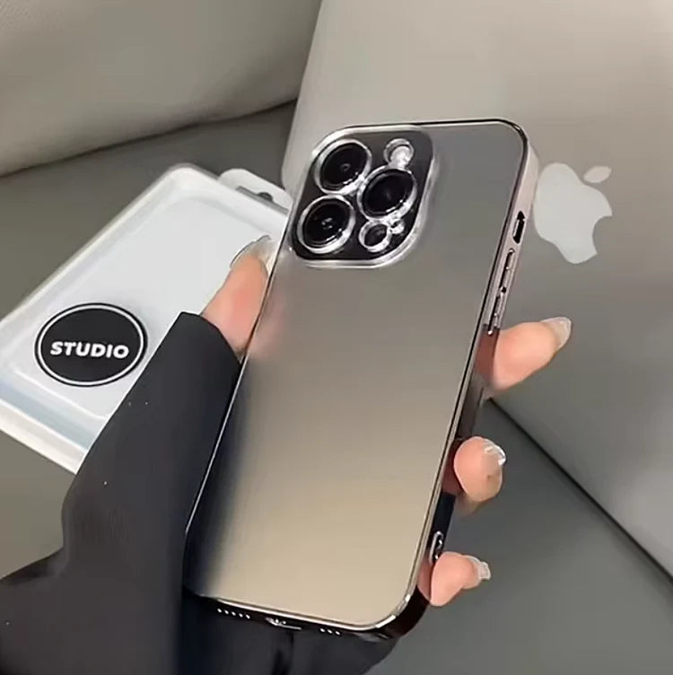 Fashion Solid Color Plating Cover for iPhone - FonKayz