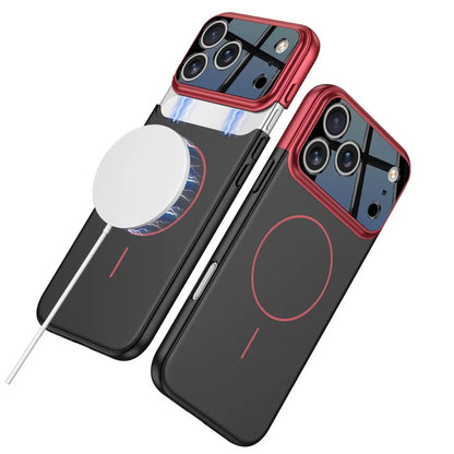 MagPro Edge™ – Contrast Magnetic Metal Case for iPhone 17 Series - Red