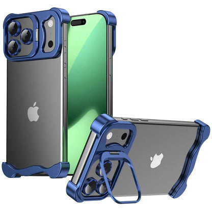 iPhone 17 Pro Max / Pro / Air Frameless Metal Edge Case – Slim Naked Feel MagSafe-Friendly Protection | Fonkayz