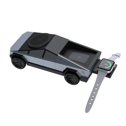 CyberDock X™ – 3-in-1 Rotating MagSafe Charging Station