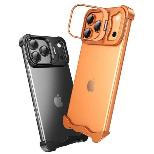 iPhone 17 Pro Max / Pro / Air Frameless Metal Edge Case – Slim Naked Feel MagSafe-Friendly Protection | Fonkayz
