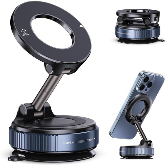 MagMount™ Pro — 360° Foldable MagSafe Magnetic Mount for iPhone 17 & All Devices