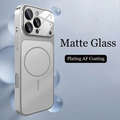 iPhone 17 Glass Matte Armor Case – MagSafe Compatible - FonKayz