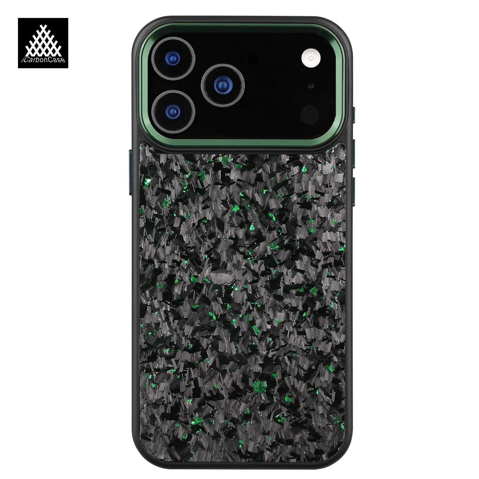 iPhone 17 Forged Carbon Fiber Case – MagSafe, Metal Camera Guard - FonKayz