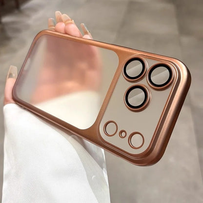 CosmoFrost® – Plating Frosted Translucent Thin Case for iPhone 17 Series