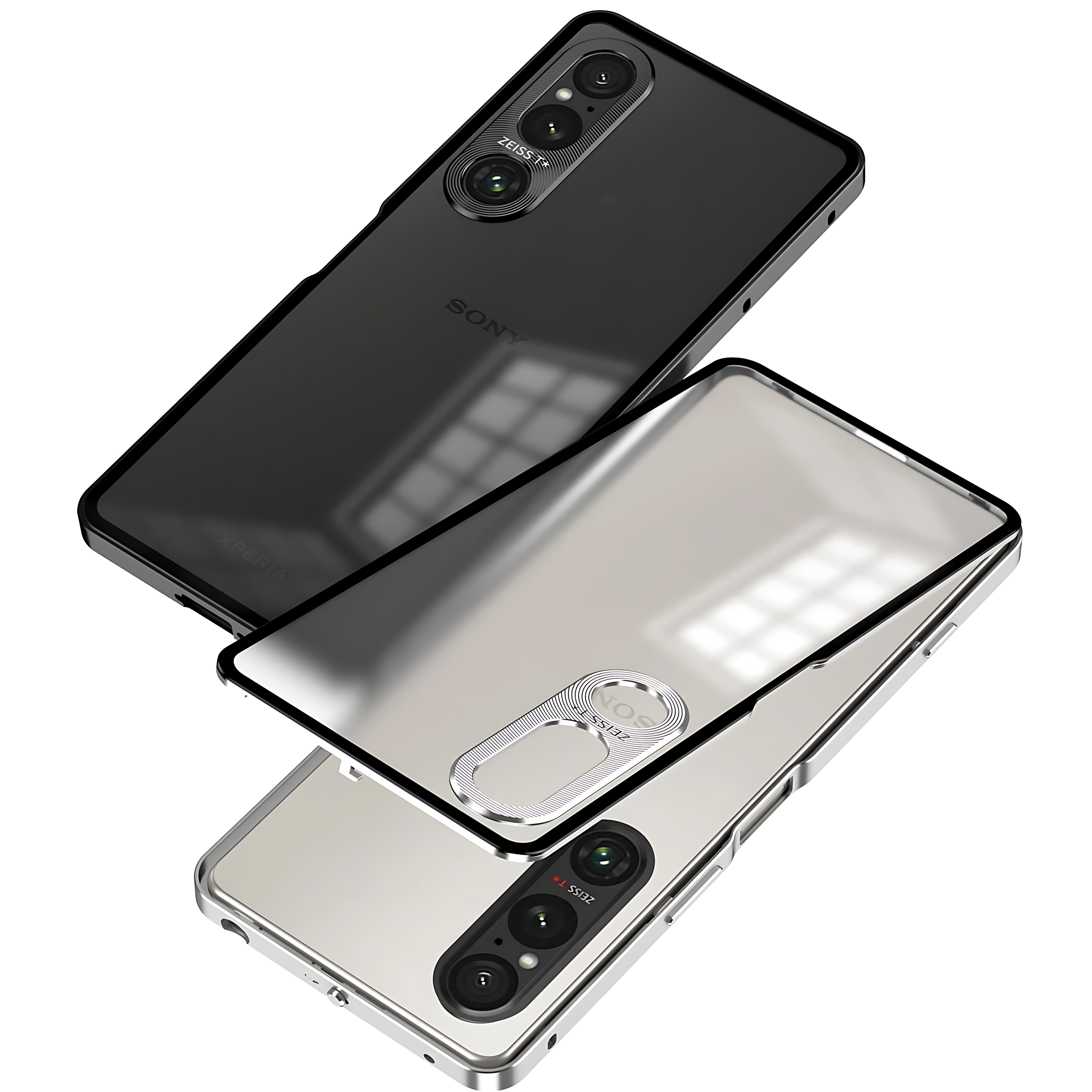 Magnetic Aluminum Case with Camera Protection For Sony Xperia