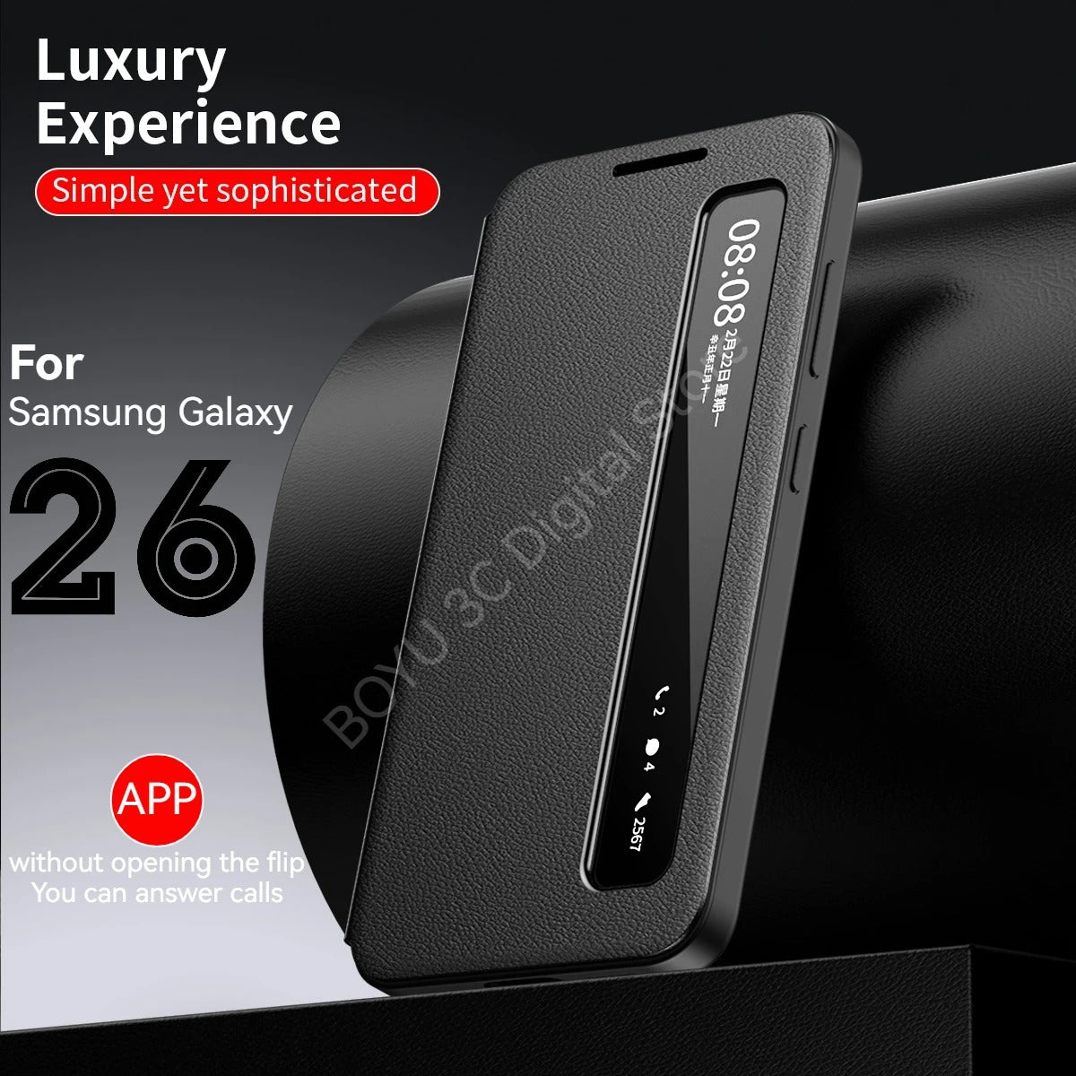 Galaxy S26 Ultra Smart View Flip Case
