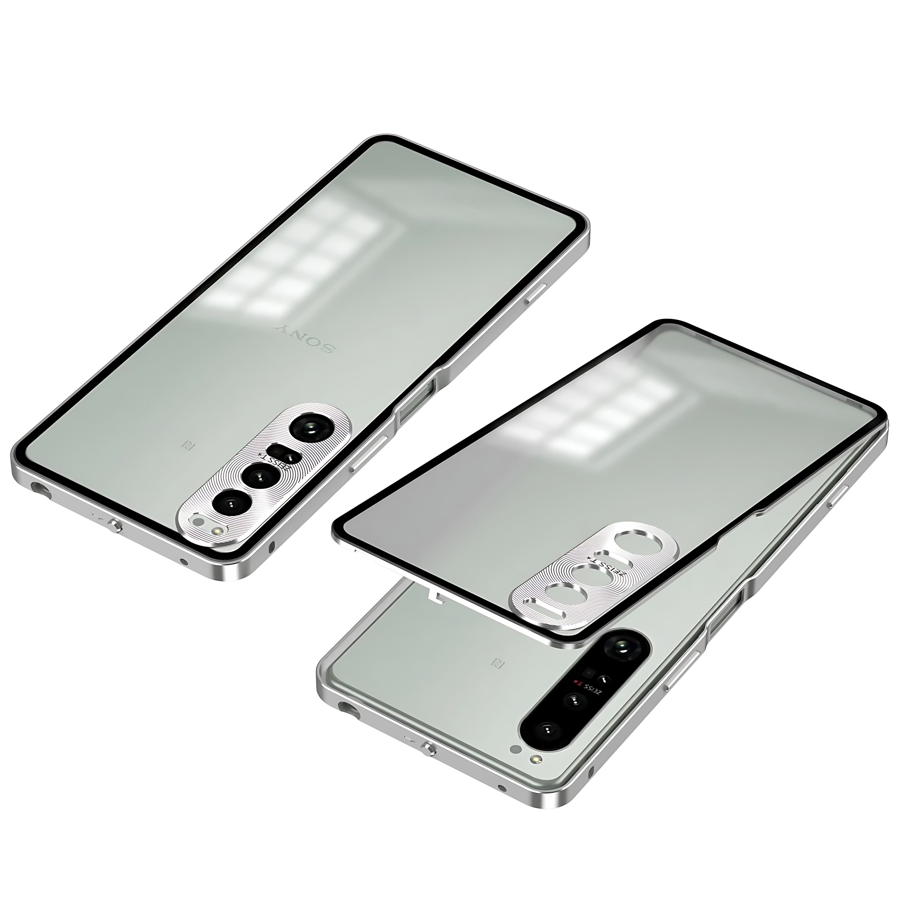 Magnetic Aluminum Case with Camera Protection For Sony Xperia