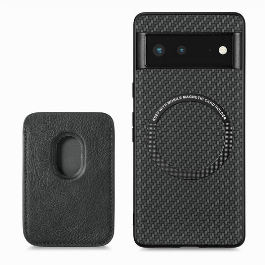 Luxury 2-in-1 Detachable Leather Wallet Case for Google Pixel Series - Magnetic Card Holder Back Cover - FonKayz