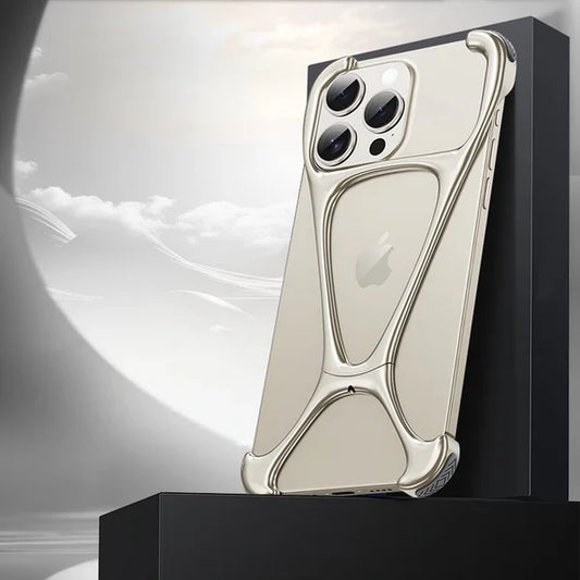 Hercules Metal Frameless Cover for iPhone - FonKayz