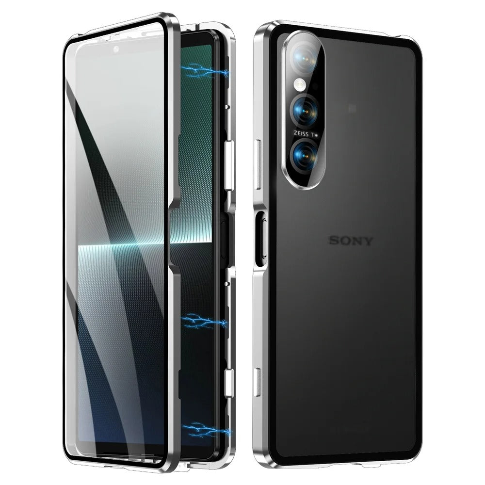 Magnetic Aluminum Frame Cover For Sony Xperia