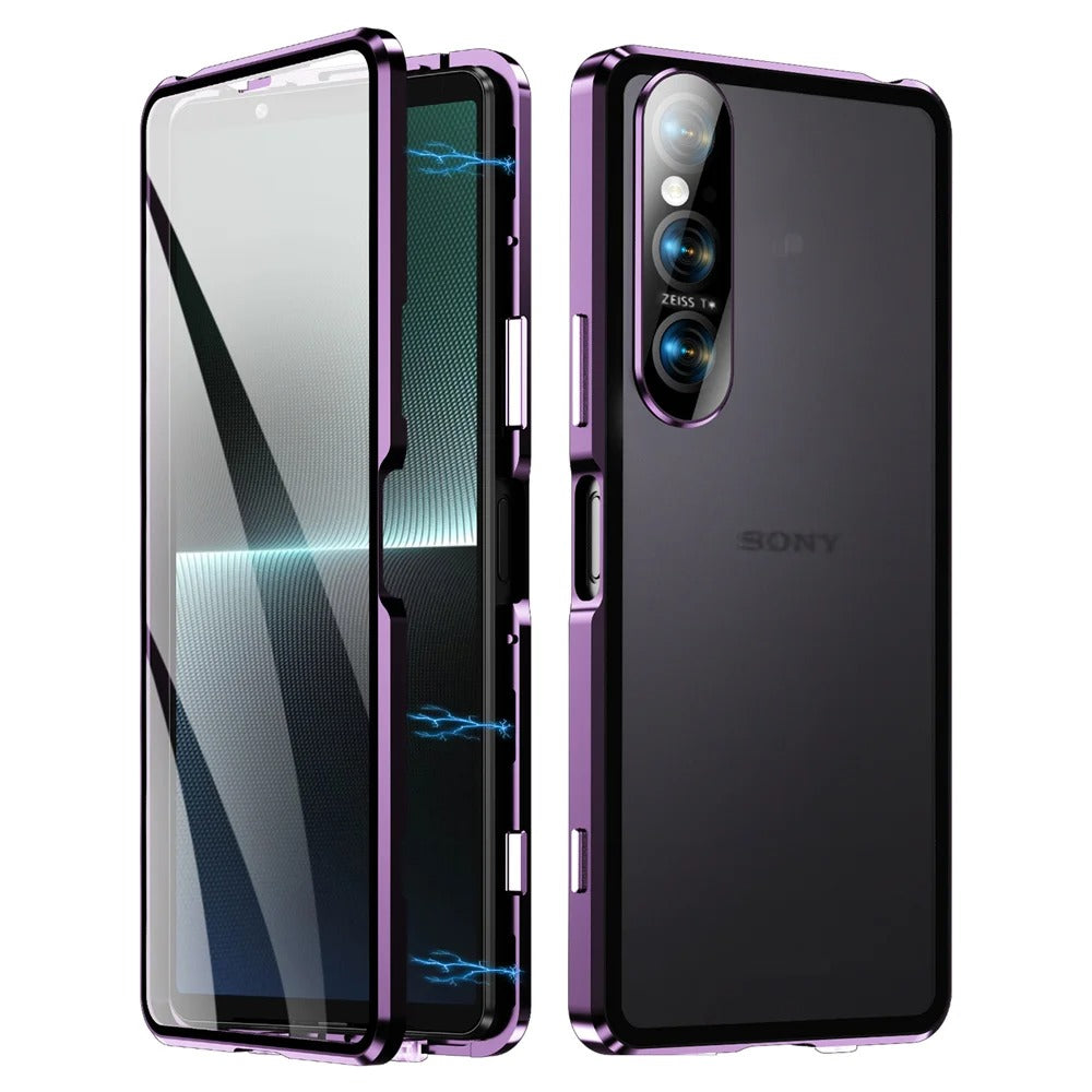 Magnetic Aluminum Frame Cover For Sony Xperia